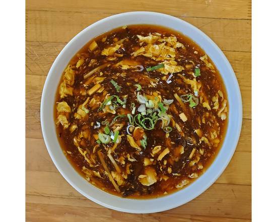 402L-Soupe aigre-piquante aux légumes 瓜菜酸辣湯